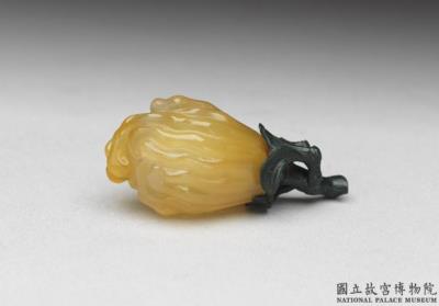 图片[2]-Chalcedony snuff bottle in the shape of a Buddha’s hand citron, 18th century, Qing dynasty-China Archive